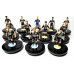 Subbuteo Andrew Table Soccer Leicester City 2015-16 away kit on Classic Hasbro Bases